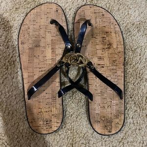 Worn once MK sandals